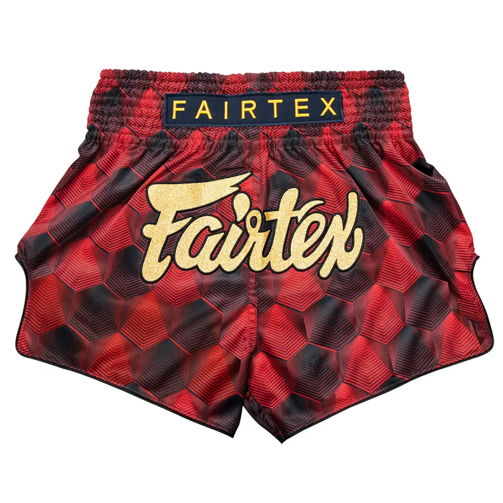 Fairtex BS1919 Rodtang Red Muay Thai Shorts