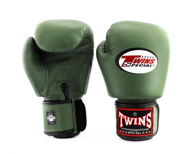 Twins Special BGVL3 Olive Boxing Gloves