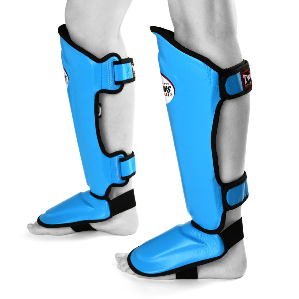 Twins Special SGL10 Light Blue Shin Guards