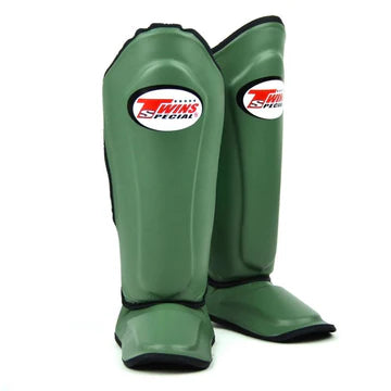 Twins Special SGL10 Olive Shin Guards