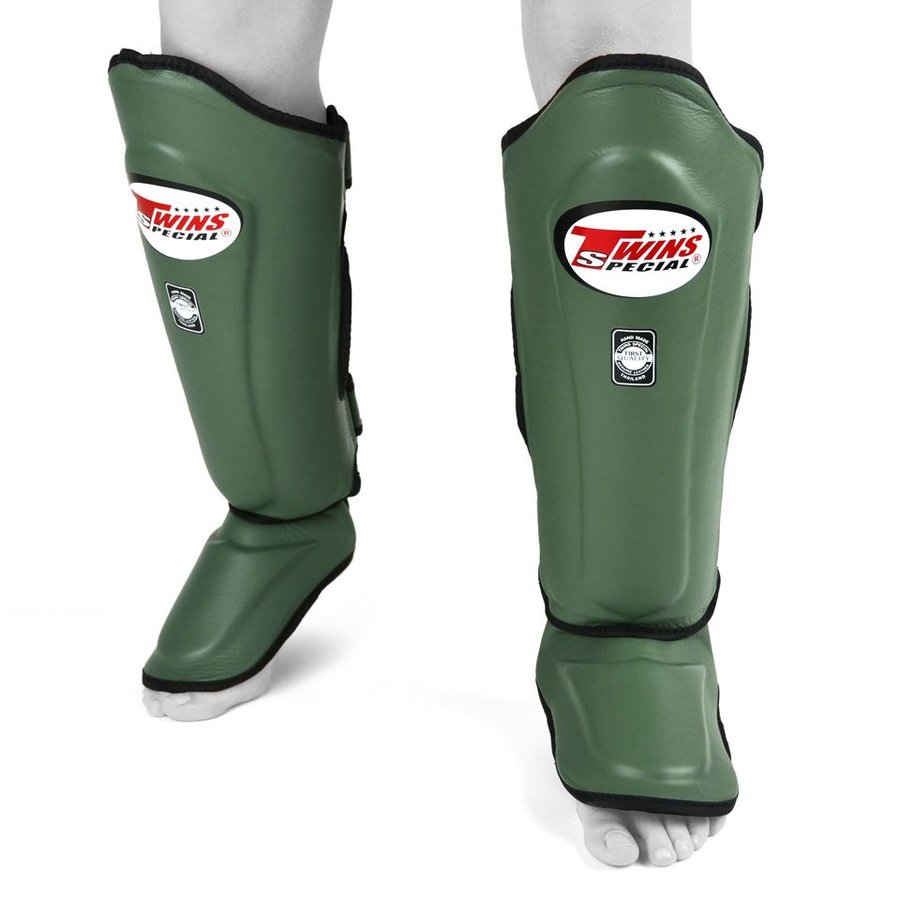Twins Special SGL10 Olive Shin Guards