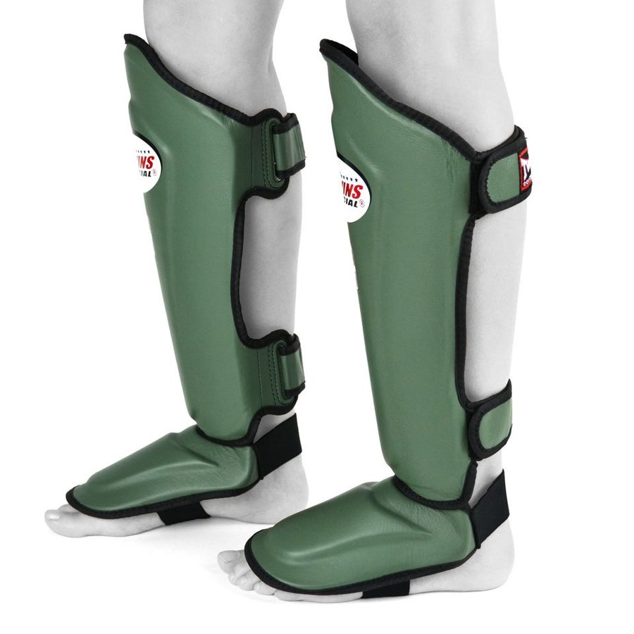 Twins Special SGL10 Olive Shin Guards