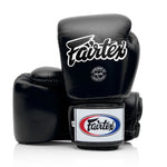 Fairtex BGV1 Universal Boxing Gloves Black - Front View