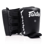 Fairtex SP10 Calf Kick Pads Black - Front View